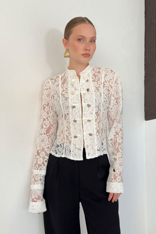 Victorian Lace Blouse