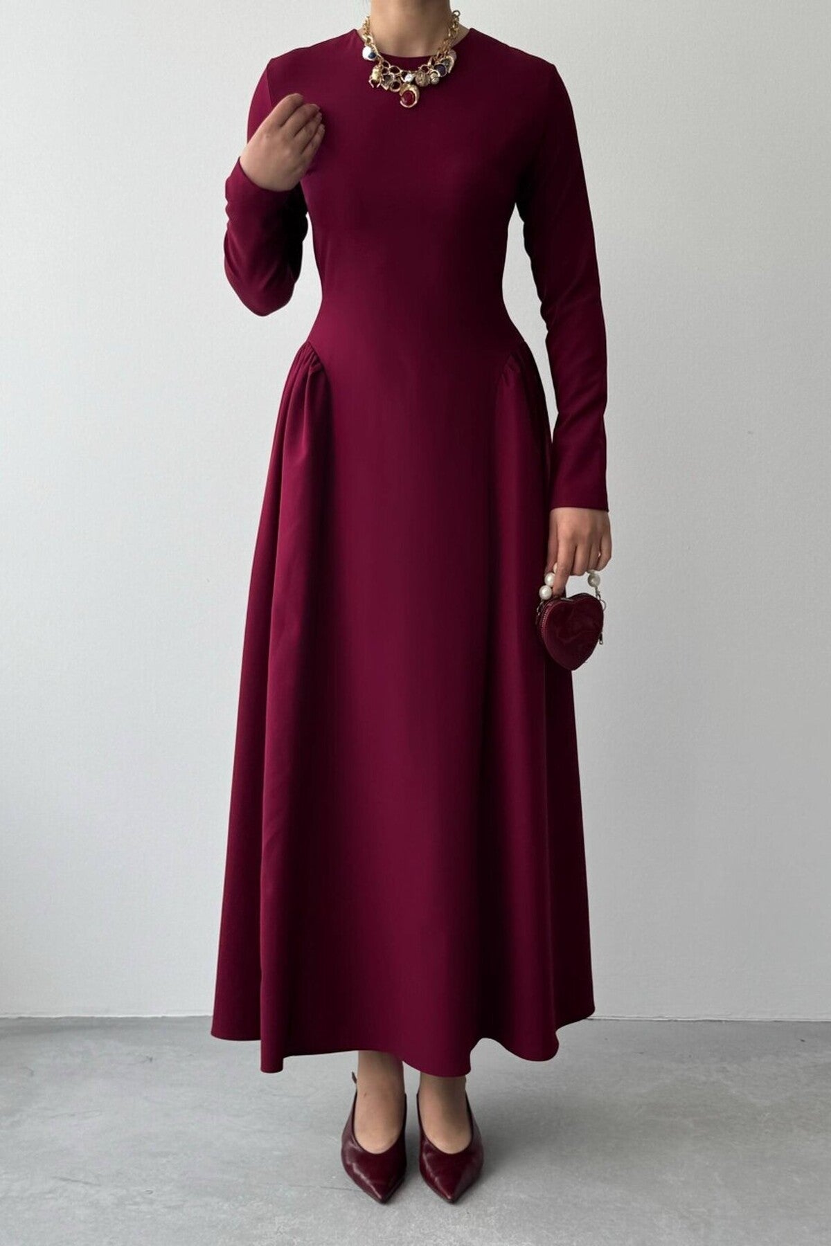 Sculpted Grace Dress