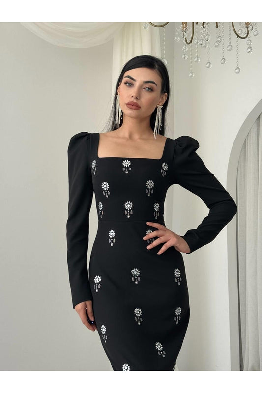 Crystal Bloom Dress