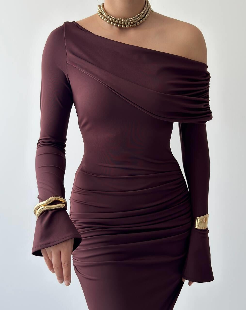 Draped Muse Dress