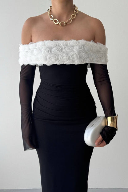Rose Bardot Dress