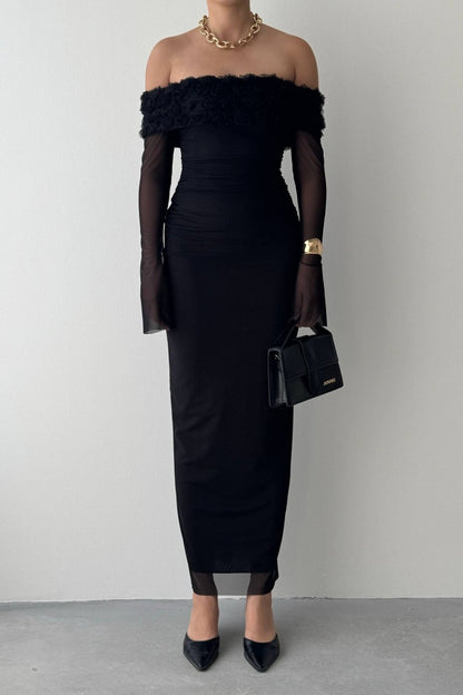Rose Bardot Dress