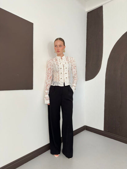 Victorian Lace Blouse
