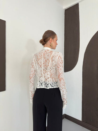 Victorian Lace Blouse