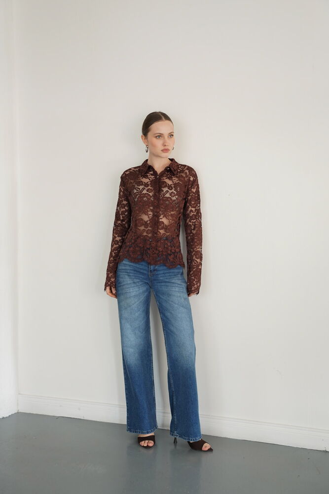 Broderie Lace Blouse
