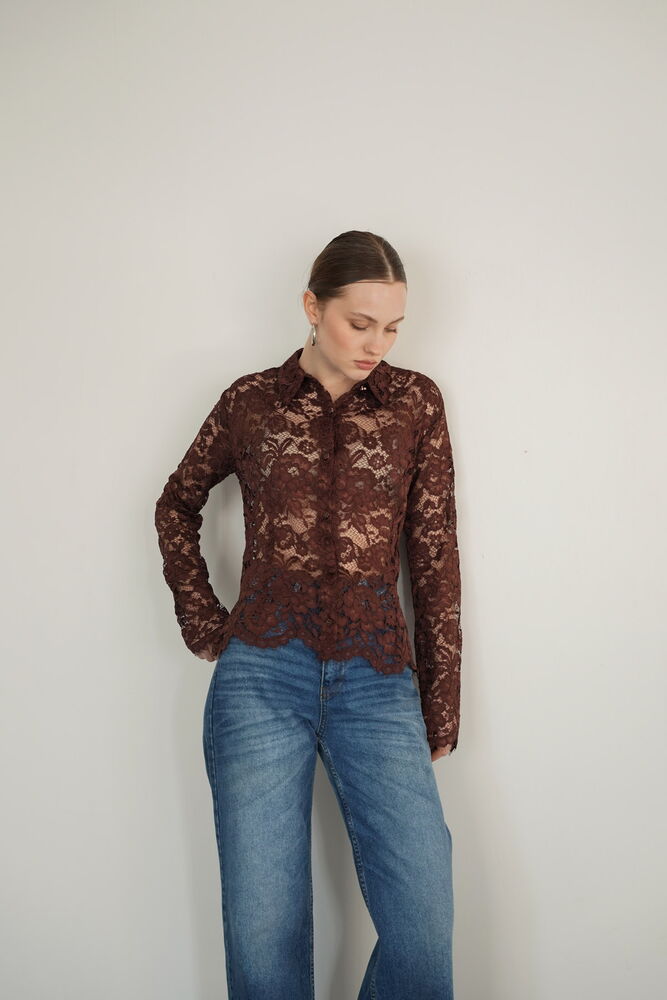 Broderie Lace Blouse