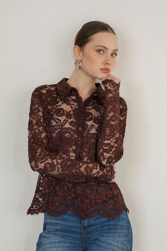 Broderie Lace Blouse