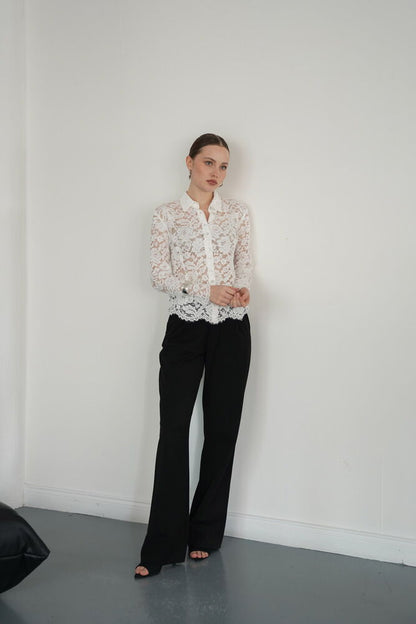 Broderie Lace Blouse