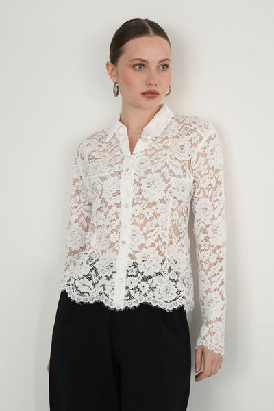 Broderie Lace Blouse