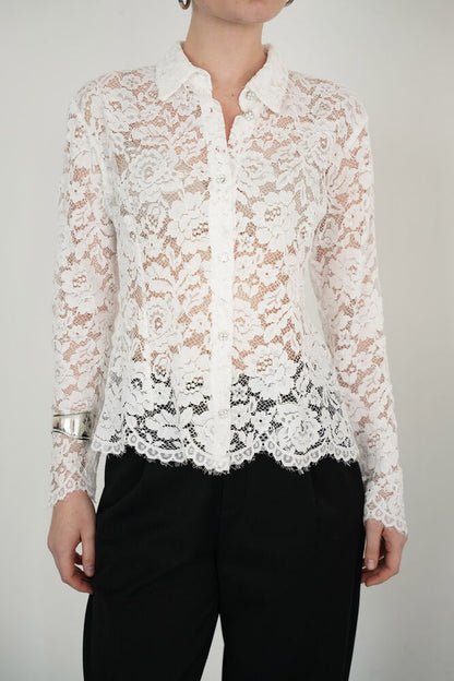 Broderie Lace Blouse
