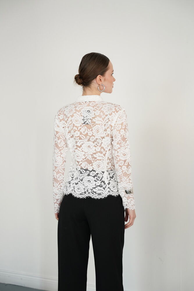 Broderie Lace Blouse