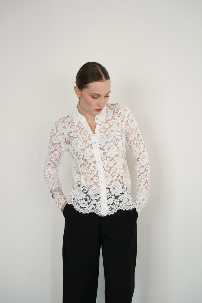 Broderie Lace Blouse