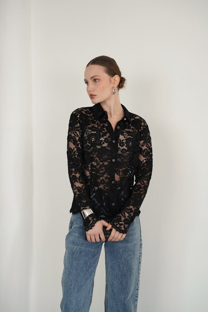 Broderie Lace Blouse