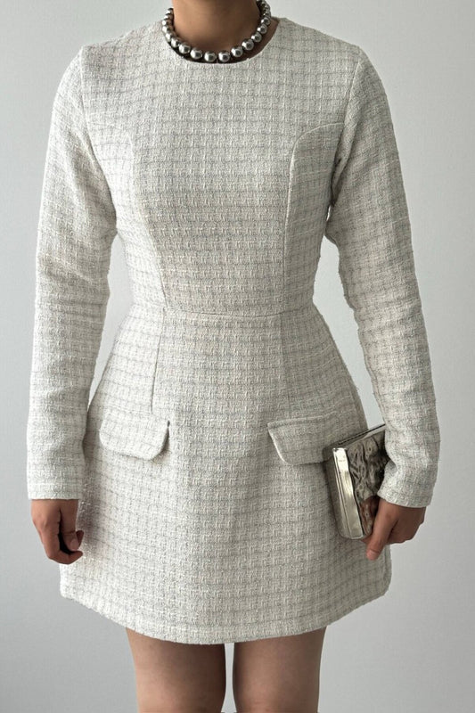 Classic Tweed Mini Dress