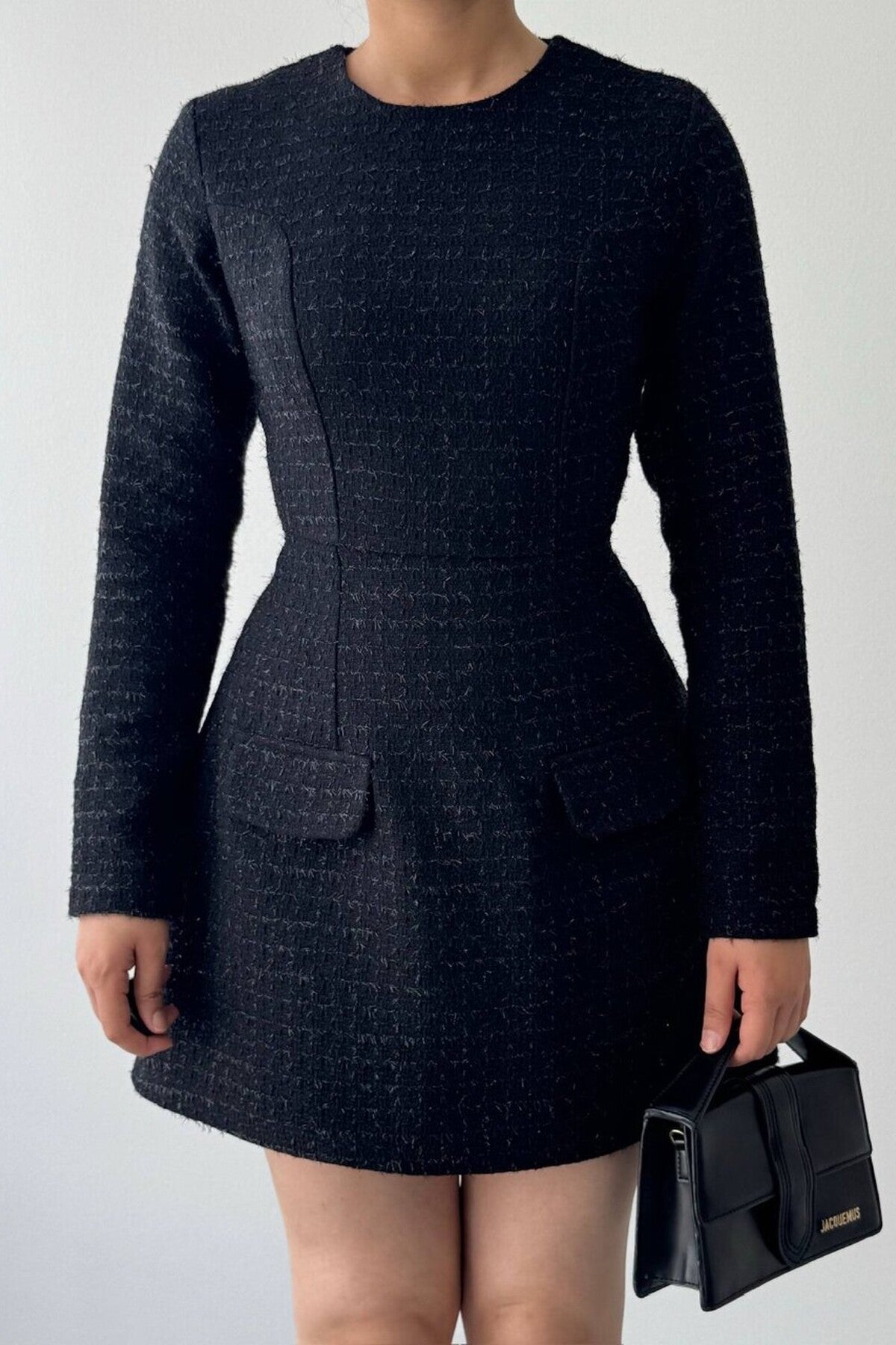 Classic Tweed Mini Dress