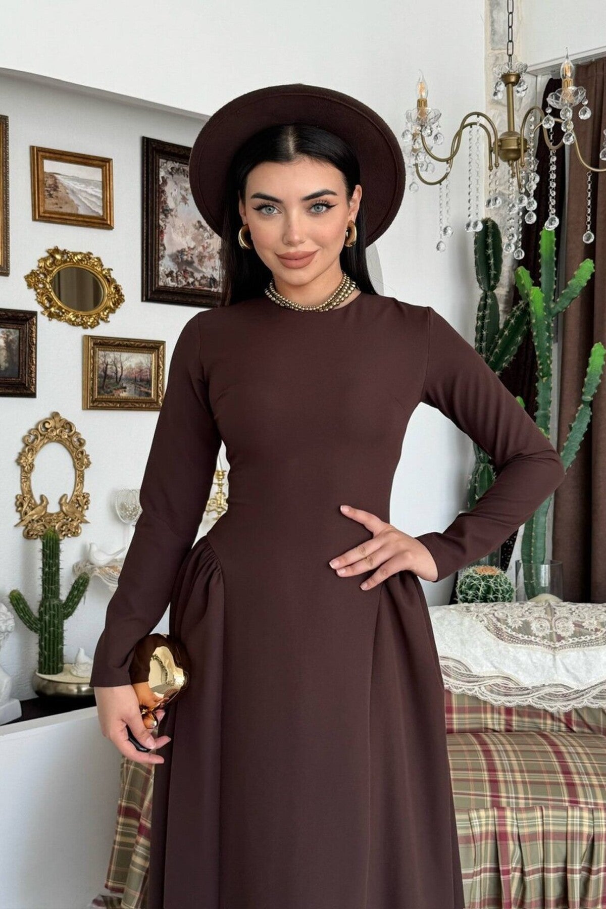 Sculpted Grace Dress