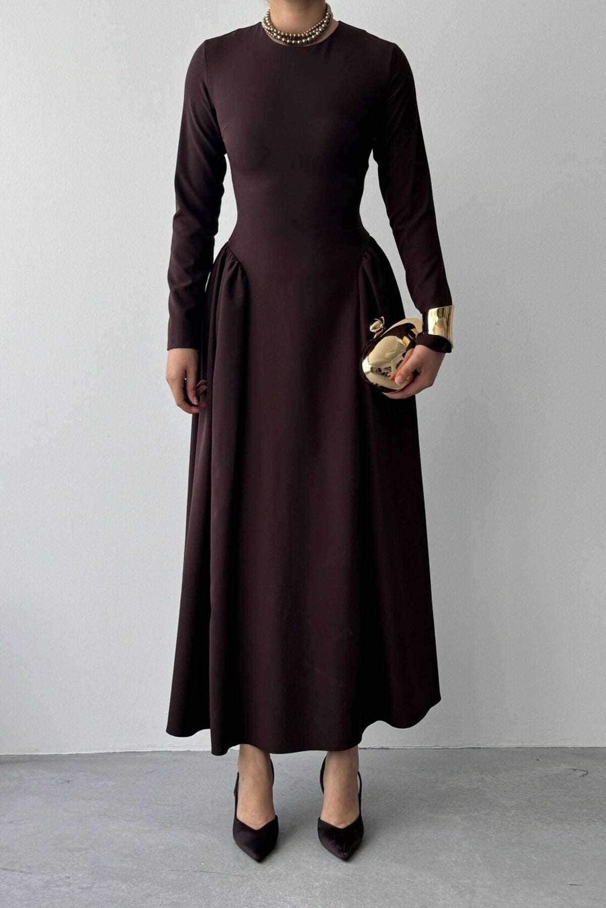 Sculpted Grace Dress