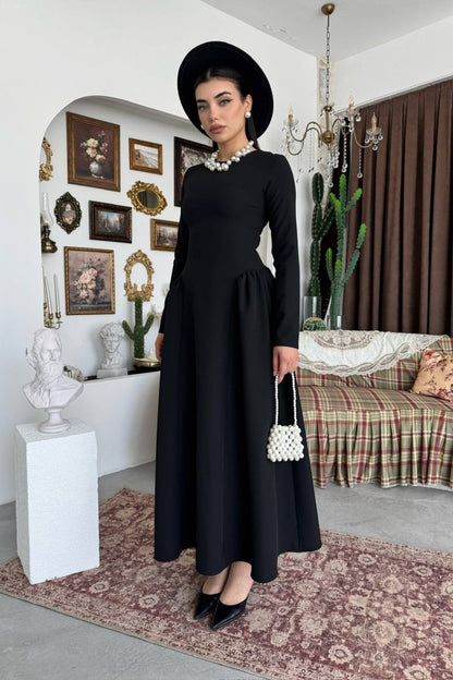 Sculpted Grace Dress