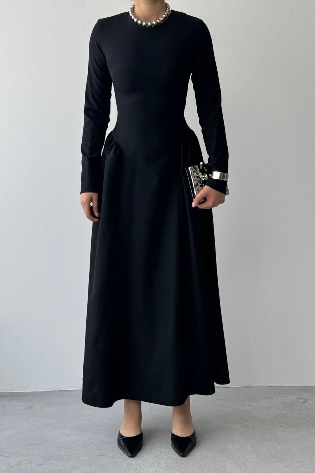 Sculpted Grace Dress