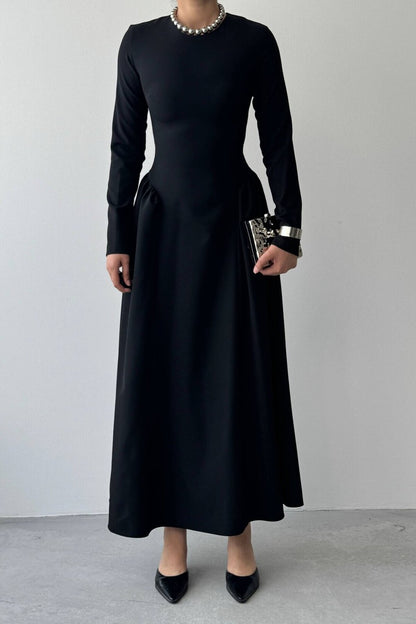 Sculpted Grace Dress