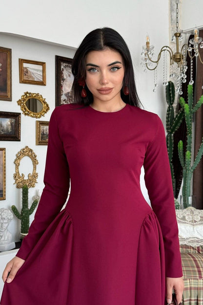 Sculpted Grace Dress