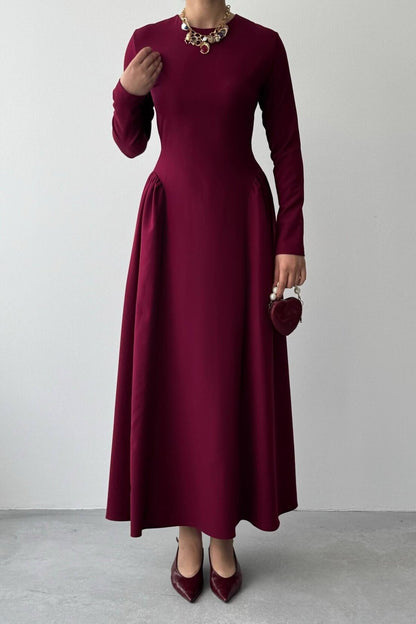 Sculpted Grace Dress