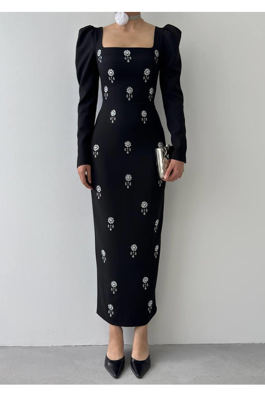 Crystal Bloom Dress