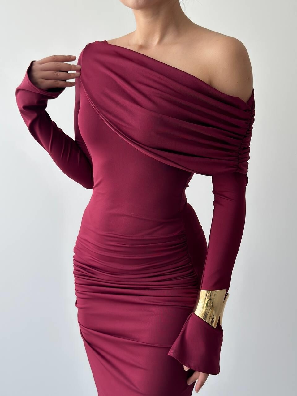 Draped Muse Dress