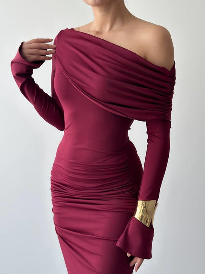Draped Muse Dress