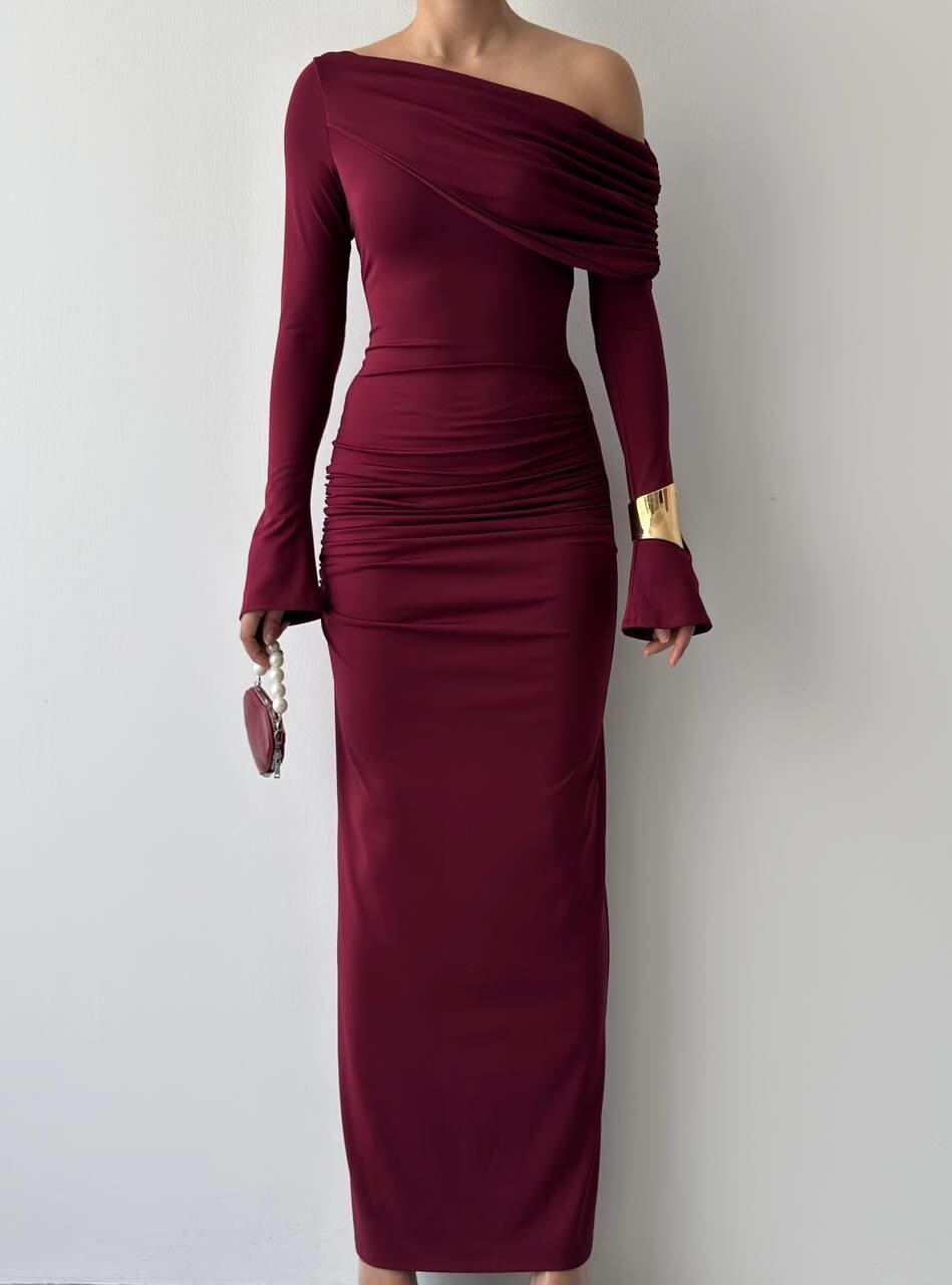 Draped Muse Dress