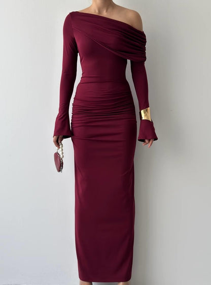 Draped Muse Dress