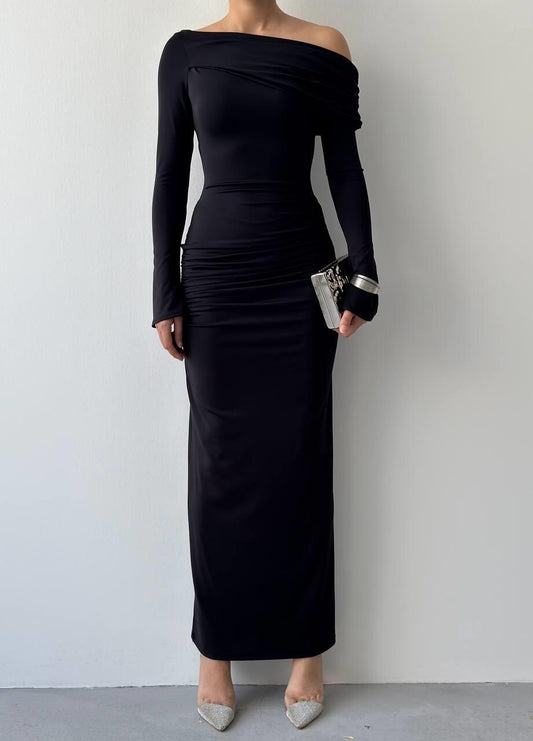 Draped Muse Dress