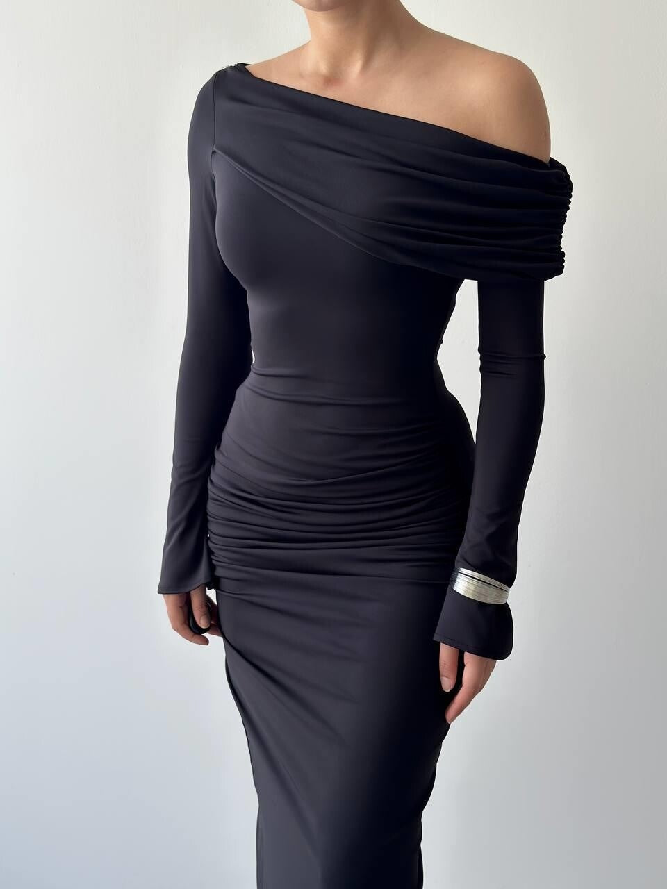 Draped Muse Dress