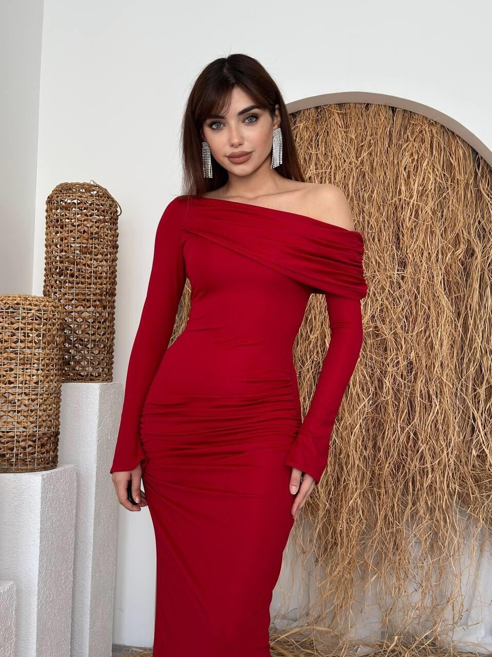 Draped Muse Dress
