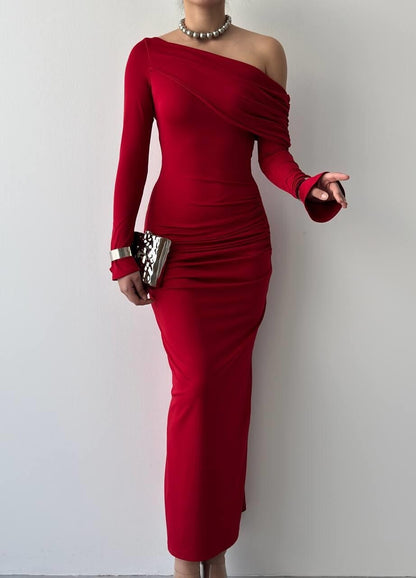 Draped Muse Dress