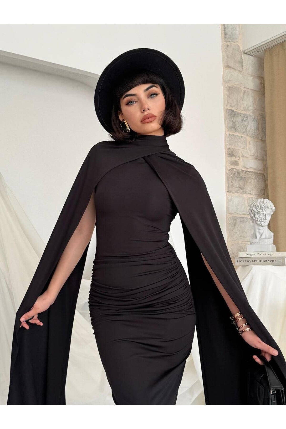 Evening Cape Dress